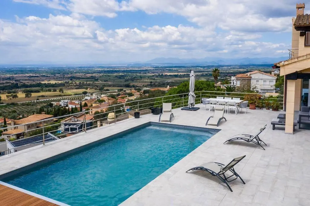 Villa Luxueuse, 2 Piscines, Spa Et Salle De Sport, 5 Chambres, 4 Salles De Bain Palau Saverdera 0*,