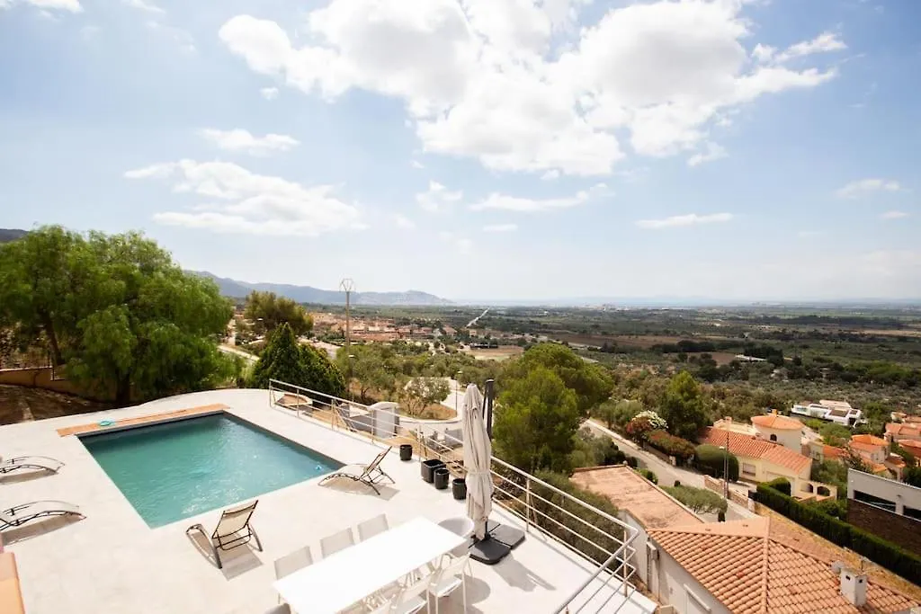 Villa Luxueuse, 2 Piscines, Spa Et Salle De Sport, 5 Chambres, 4 Salles De Bain Palau Saverdera 스페인